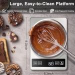 Fuzion Digital Kitchen Food Scale - 22lb Capacity