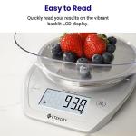 Etekcity Digital Kitchen Scale with Bowl
