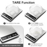 Fuzion Digital Kitchen Food Scale - 22lb Capacity