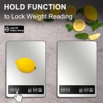 Fuzion Digital Kitchen Food Scale - 22lb Capacity