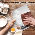 Digital Kitchen Scale, 33lb Waterproof Stainless Steel