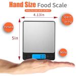 YONCON High Accuracy Digital Food Kitchen Scale