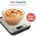 Mik-Nana 22lb Digital Kitchen Scale with Tare Function