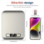 Mik-Nana 22lb Digital Kitchen Scale with Tare Function