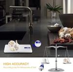 MegaWise Digital Kitchen Scale - Waterproof & Rechargeable