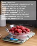Nicewell 22lb Digital Kitchen Food Scale