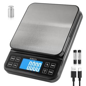 BOMATA Precision Kitchen Scale with Backlight LCD
