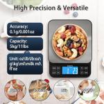 BOMATA Precision Kitchen Scale with Backlight LCD