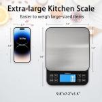 BOMATA Precision Kitchen Scale with Backlight LCD