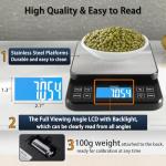 BOMATA Precision Kitchen Scale with Backlight LCD