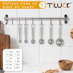 TILUCK Stainless Steel Measuring Spoons Set of 6