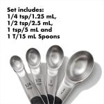 OXO Good Grips Magnetic Stainless Steel Measuring Spoons