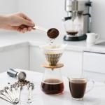 TILUCK Stainless Steel Measuring Spoons Set of 6