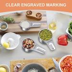 20-Piece Stainless Steel Measuring Cups and Spoons Set
