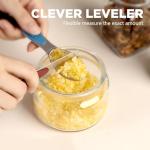 8-Piece Stainless Steel Magnetic Measuring Spoon Set