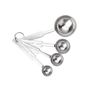 4-Piece Stainless Steel Measuring Spoons Set