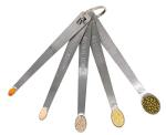 BERYLER Mini Stainless Steel Measuring Spoons Set