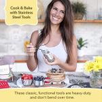 Gourmet Stainless Steel Measuring Cups and Spoons Set