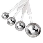 4-Piece Stainless Steel Measuring Spoons Set