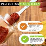 Stainless Steel Measuring Spoons Set with Leveler