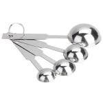 4-Piece Stainless Steel Measuring Spoons Set