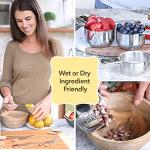 Gourmet Stainless Steel Measuring Cups and Spoons Set