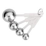 4-Piece Stainless Steel Measuring Spoons Set