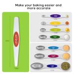Magnetic Measuring Spoons Set with Leveler