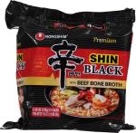Nongshim Shin Ramyun BLACK - 4 Packs of 4.58 Oz
