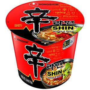 Nongshim Shin Original Ramyun Cup, 6-Pack