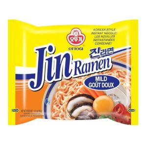Ottogi Jin Ramen Mild Flavor Soup Mix Pack