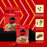 Spicy Korean Black Pepper Beef Ramen Noodles