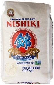 Nishiki Medium Grain Rice, 80 Ounce Bag