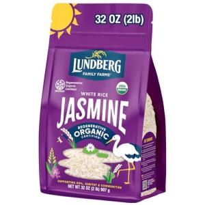 Organic Jasmine Rice, Non-Sticky Long-Grain, 32 Oz