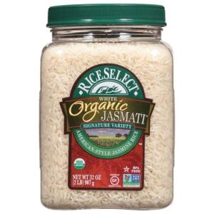 Organic Jasmati Jasmine Rice, 32-Ounce Jar
