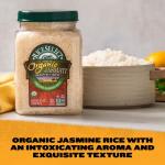 Organic Jasmati Jasmine Rice, 32-Ounce Jar