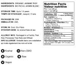 Organic White Jasmine Rice - 10 Pounds, Non-GMO