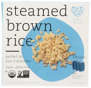 Organic Steamed Brown Rice, 30 Ounce, 3 Pack