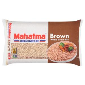 Mahatma Whole-Grain Brown Rice, 2lb Bag
