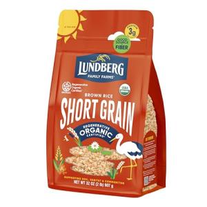 Lundberg Organic Short Grain Brown Rice, 32 Oz