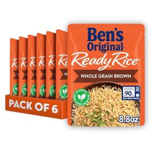 Ben's Original Whole Grain Brown Rice Pouch - 6 Pack