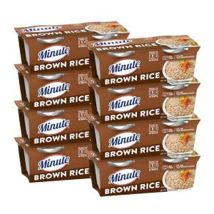 Microwavable Brown Rice Cups, 8-Pack