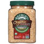 Organic Texmati Brown Basmati Rice, 32-Ounce Jar