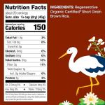 Organic Brown Short Grain Rice - Nutty Aroma
