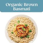 Organic Brown Basmati Rice - 8.5 OZ Pouch