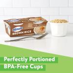 Microwavable Brown Rice Cups, 8-Pack