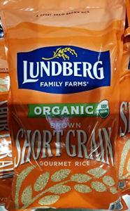Lundberg Organic Short Grain Brown Rice - 12 lbs