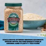 Texmati Brown Basmati Rice, 32-Ounce Jar