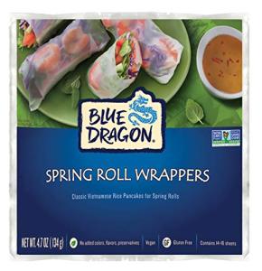 Blue Dragon Spring Roll Wrappers, 4.7 Ounce