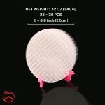 Rice Paper Wrappers for Spring Rolls - 76 Sheets